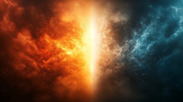 versus wallpaper, heaven and hell, good vs evil, light and darkness background