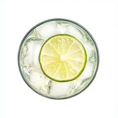 A crisp and zesty Gin Rickey cocktail with gin, lime juice, and soda water