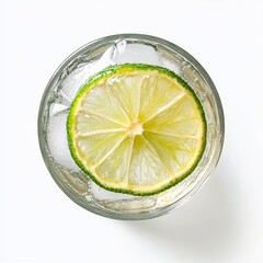 A crisp and zesty Gin Rickey cocktail with gin, lime juice, and soda water