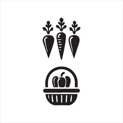 organic food icons