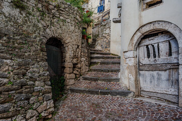 Pesche, Molise. The Ancient Village