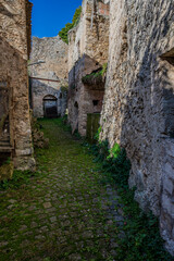 Pesche, Molise. The Ancient Village