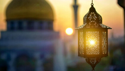 Ramadan Kareem background and banner design.