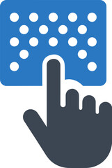 Braille Keyboard Icon