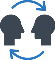 Communication Exchange Icon