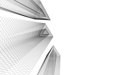 abstract lines background vector 3d illustration 