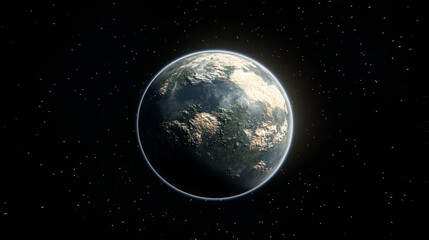 Obraz premium planet like earth in space