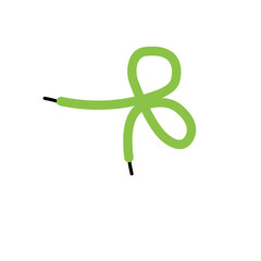 green shoelaces