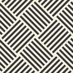 Abstract geometric pattern with stripes, lines. Seamless vector background. Organic striped print. Simple lattice graphic design