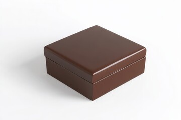 3D Chocolate Bar Isolated and White Background