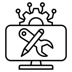 digital skills Icon