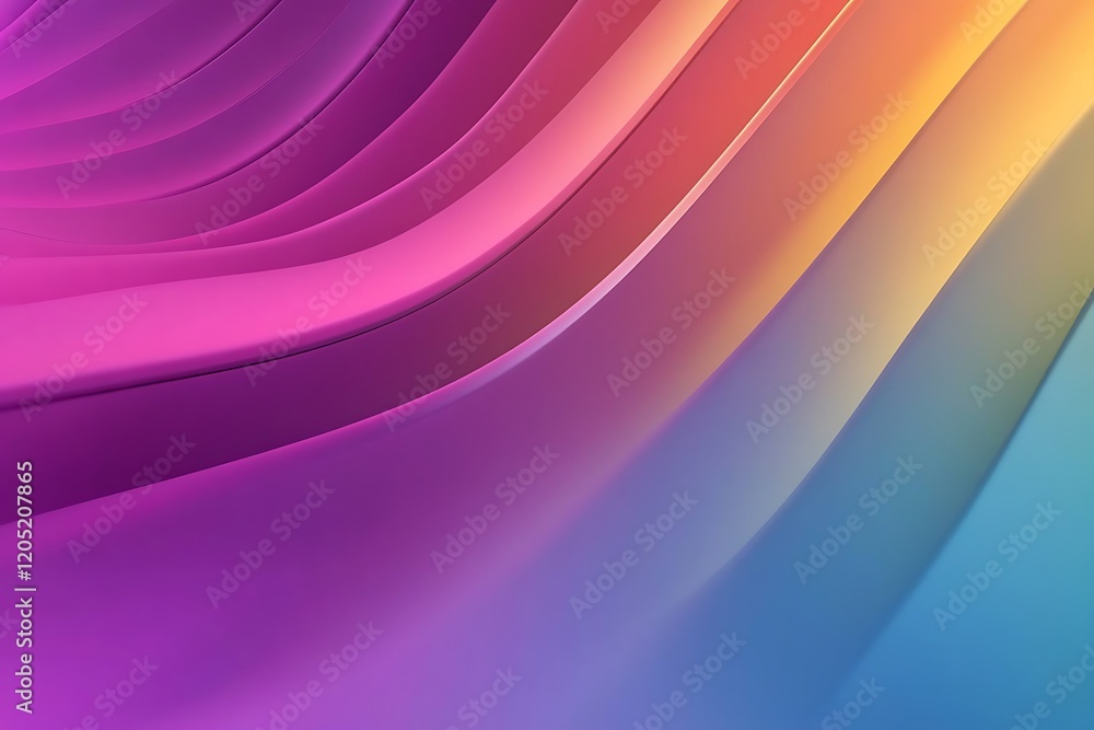 Poster modern abstract curve background.