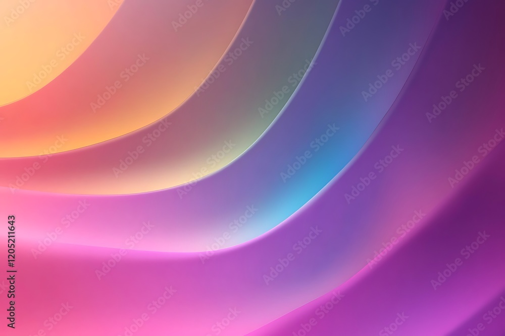 Poster modern abstract curve background.