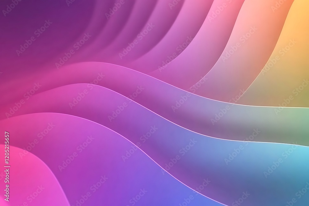 Poster modern abstract curve background.