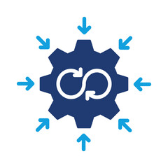 Continuous Integration – Process Representing Automated Workflow Vector Illustration