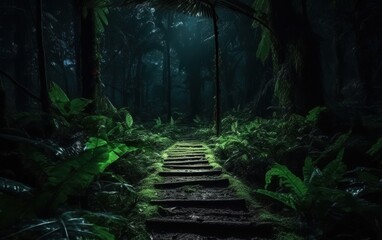 Mysterious Jungle Path