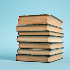 Fototapeta premium stack of old books
