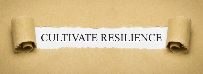 Cultivate resilience