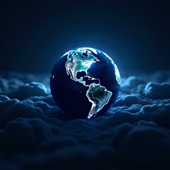 Obraz premium Earth at Night 