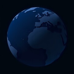 Obraz premium Earth at Night 