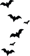Obraz premium Halloween bat on white background Vector illustration