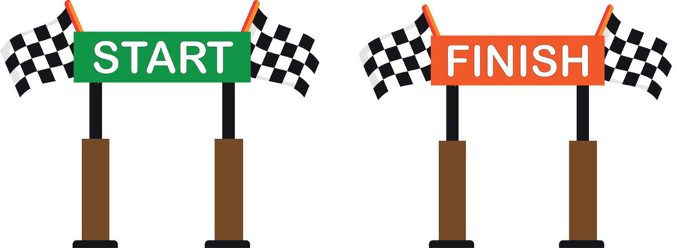 Race Start and Finish Line