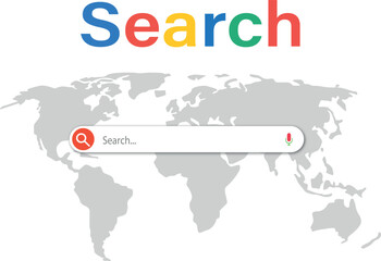 Obraz premium Global Search Engine