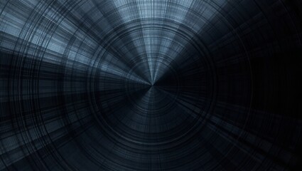 Fototapeta premium Abstract Dark Blue Circular Radial Design Background Texture art iron grey steel black lines shape 