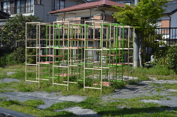 公園のジャングルジム