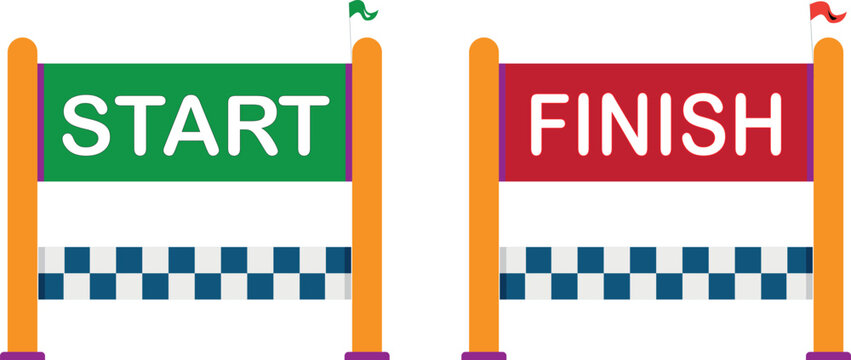 Race Start and Finish Line