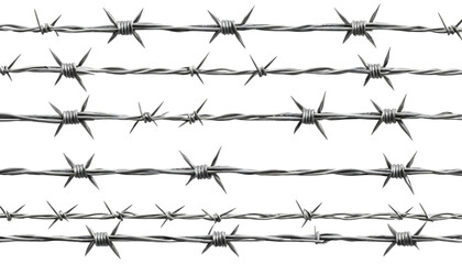 Set of barbed wires Png Image