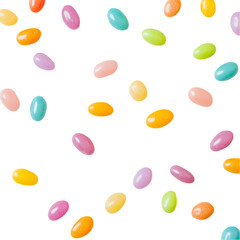 Colorful Jelly Beans Sweet Candy Background art fun yum food