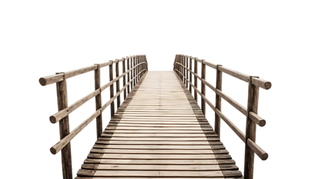 Wooden bridge Png Image - Powered by Adobe