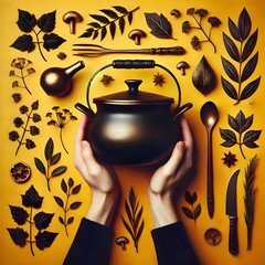 illustration of a vase