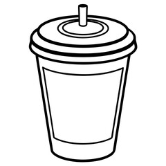 Simple Coffee Cup Vector Illustration