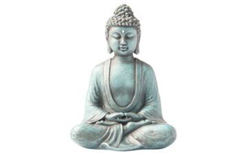 A serene image of a Buddha statue conveying tranquility and mindfulness, perfect for meditation and spiritual themes.
