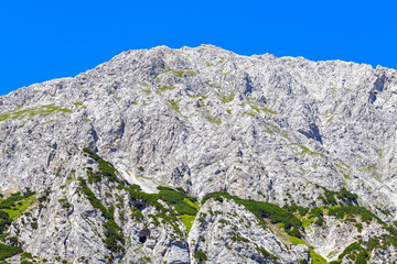 Die Heiterwand, Felswand in den Lechtaler Alpen, Tirol, Österreich
