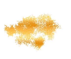 Paint Splat Background Isolated on Transparent