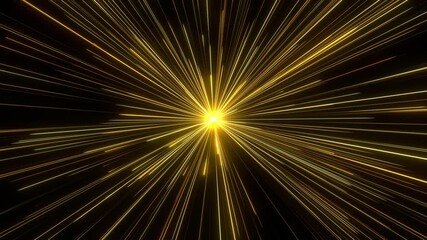 yellow light particles abstract explosion background video - Powered by Adobe