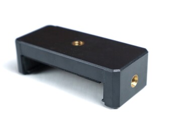 Tripod U stand for smart phone isolated on white background