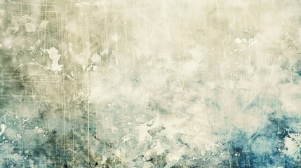 Fototapeta premium Abstract Grunge Texture: Beige and Teal Hues