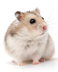 A cute little hamster