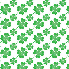 seamless pattern with clover