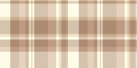 Elegant neutral plaid pattern. Subtle beige and brown tones create a versatile background ideal for website design, textiles, packaging, or stationery.
