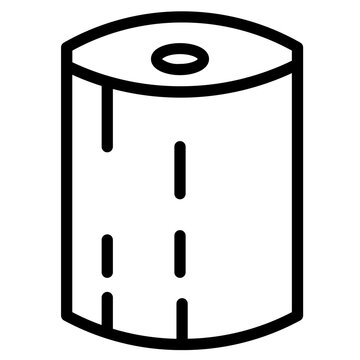 recommend clip art: Energy Log Wood Line Icon