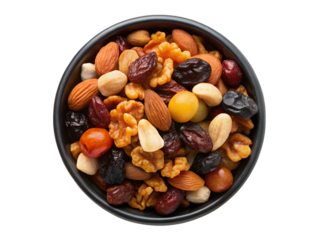 mixed nuts and dried fruits