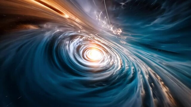 Swirling cosmos with vibrant colors and energy influences exploration of space and artistic imagination with dynamic visuals