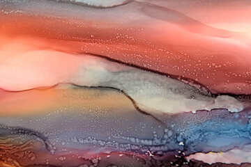 Fototapeta premium bright art background of multi-colored stains