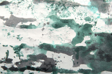 dirty background made of ink stains on paper