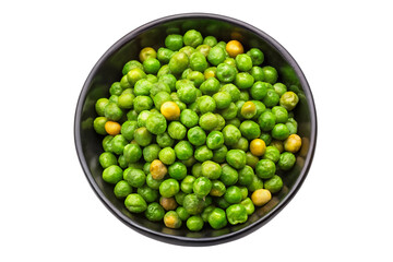 green peas in a bowl